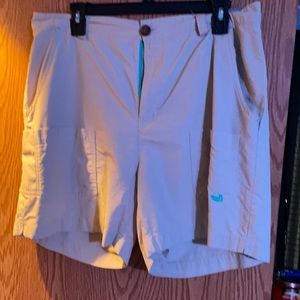 Khaki/Light blue Southern Marsh Shorts
